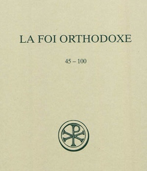 LA FOI ORTHODOXE TOME 2 SC540