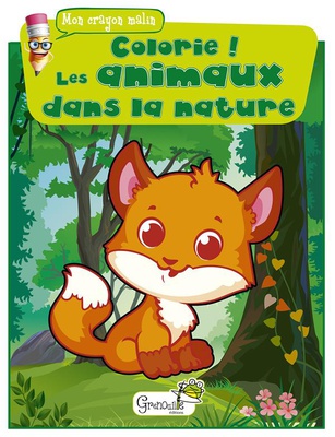 COLORIE LES ANIMAUX DANS LA NATURE