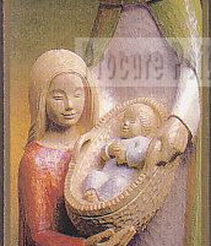 ICONE MIDI 6X15CM Y LE PAPE STE FAMILLE PANIER NDSP