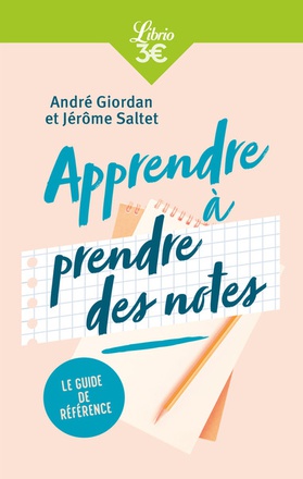 APPRENDRE A PRENDRE DES NOTES