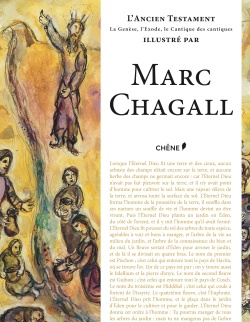 L'ANCIEN TESTAMENT ILLUSTRE PAR MARC CHAGALL : GENESE, EXODE, CANTIQUE DES CANTIQUES