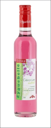 SIROP GERANIUM SUBTIL - 50 CL