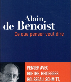 CE QUE PENSER VEUT DIRE - PENSER AVEC GOETHE, HEIDEGGER, ROUSSEAU, SCHMITT, PEGUY, ARENDT...