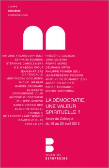 LA DEMOCRATIE UNE VALEUR SPIRITUELLE