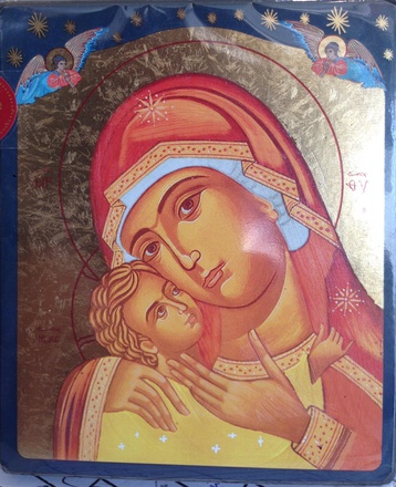 ICONE MARIE JESUS 9,5 X 12 CM