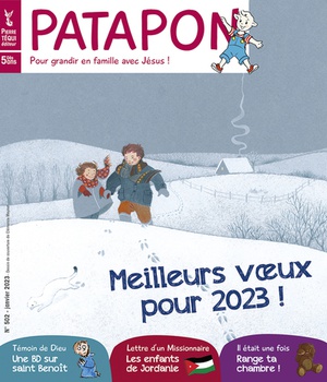 PATAPON JANVIER 2023 N 502 - MEILLEURS VOEUX 2023 ! - EDITION ILLUSTREE