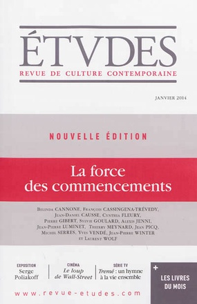 ETUDES JANVIER 2014