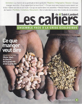 CAHIERS ST LAMBERT N 8 ALIMENTATION