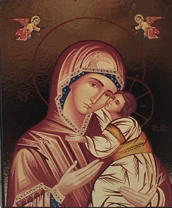 ICONE MARIE COMBLEE DE GRACE