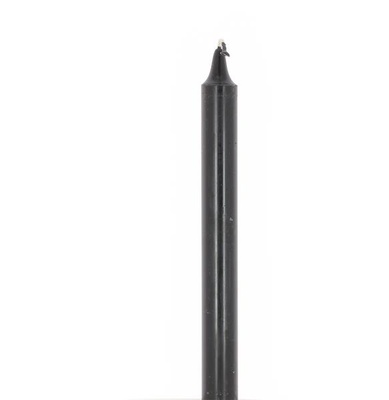 BOUGIE 21/200 - NOIR - LOT DE 12 PIECES