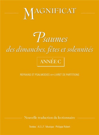 PSAUMES DES DIMANCHES, FETES ET SOLENNITES ANNEE C