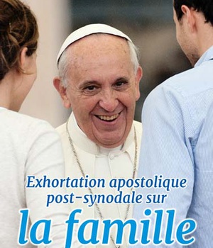 LA JOIE DE L'AMOUR - AMORIS LAETITIA - EXHORTATION APOSTOLIQUE SUR L'AMOUR DANS LA FAMILLE