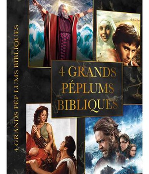 PEPLUM BIBLIQUES - 5 FILMS - 4 DVD