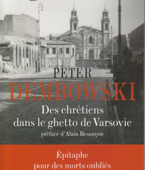 DES CHRETIENS DANS LE GHETTO DE VARSOVIE