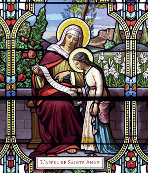 IMAGE L'APPEL DE SAINTE ANNE - LES DIX COMMANDEMENTS - DEPLIANT 2 VOLETS - F128