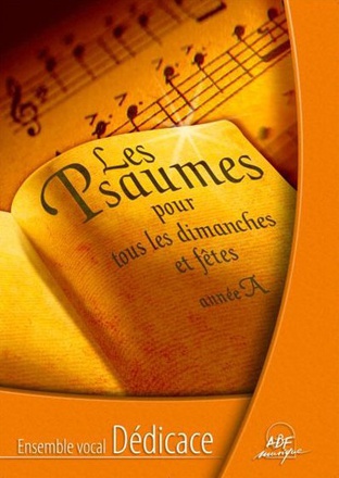 PSAUMES POUR TOUS LES DIMANCHES ET FETES ANNE A  - LIVRET