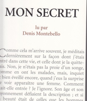 FRANCOIS PETRARQUE : MON SECRET