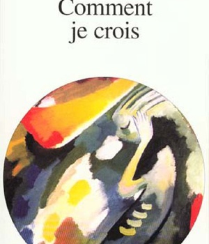 COMMENT JE CROIS