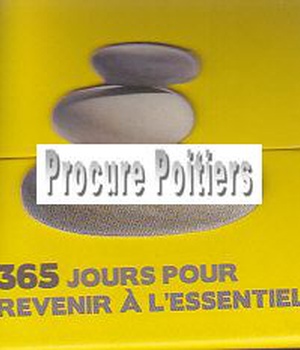 365 JOURS POUR REVENIR A L'ESSENTIEL