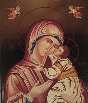 ICONE MARIE COMBLEE DE GRACE