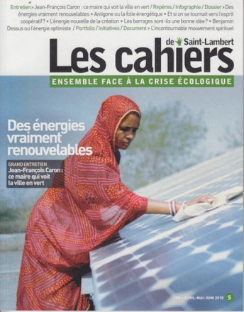 CAHIERS ST LAMBERT N 5 ENERGIES RENOUVELABLES
