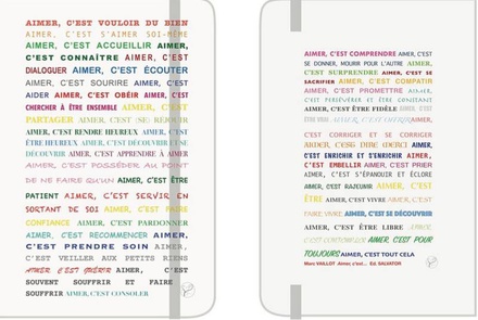 CARNET AIMER, C EST... MULTICOLORE