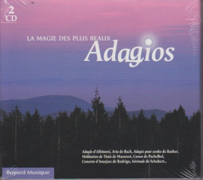LA MAGIE DES PLUS BEAUX ADAGIOS VOL. 1 - AUDIO