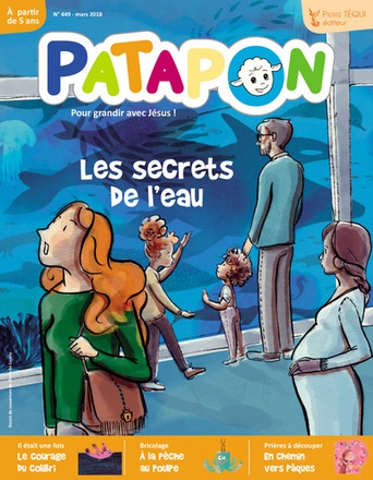 PATAPON MARS 2018 N 449 - LES SECRETS DE L'EAU