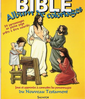 BIBLE - ALBUM DE COLORIAGE NOUVEAU TESTAMENT