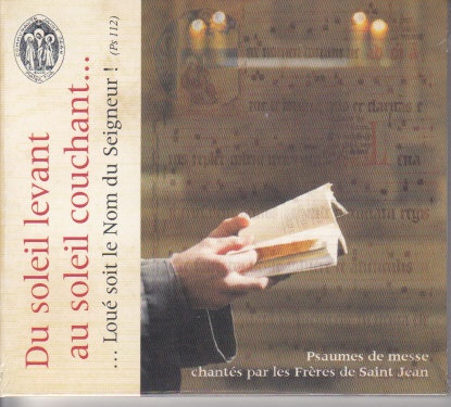 CD DU SOLEIL LEVANT AU SOLEIL COUCHANT