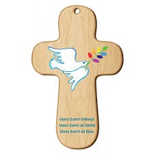 CROIX BOIS COLOMBE VIENS ESPRIT