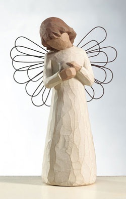 STATUE ANGE DE LA GUERISON  NDSP