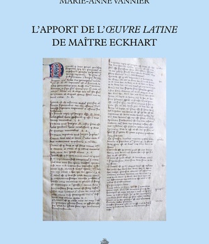L'APPORT DE L'OEUVRE LATINE DE MAITRE ECKHART