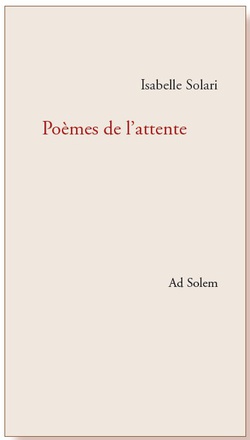 POEMES DE L'ATTENTE