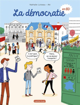 LE MONDE ACTUEL EN BD - LA DEMOCRATIE EN BD