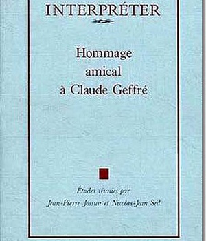 INTERPRETER - HOMMAGE AMICAL A CLAUDE GEFFRE
