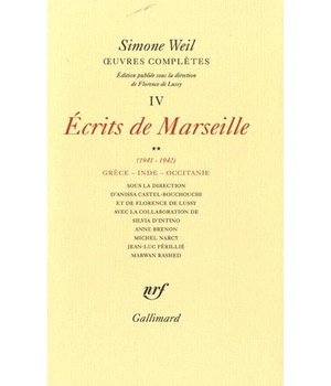 OEUVRES COMPLETES - VOL04 - ECRITS DE MARSEILLE (1941-1942) 2