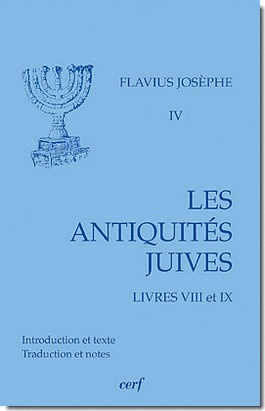 LES ANTIQUITES JUIVES, LIVRES VIII-IX