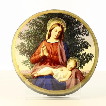 ICONE JESUS ENDORMI - DIMAMETRE 11,5 CM