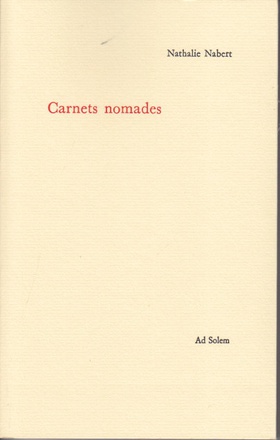 CARNETS NOMADES