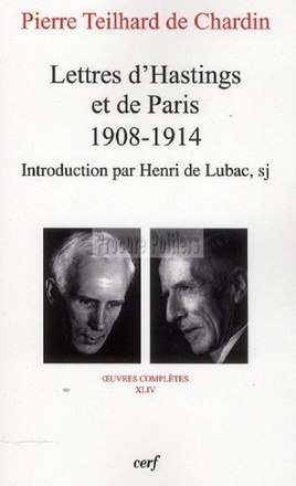 LETTRES D'HASTINGS ET DE PARIS 1908-1914