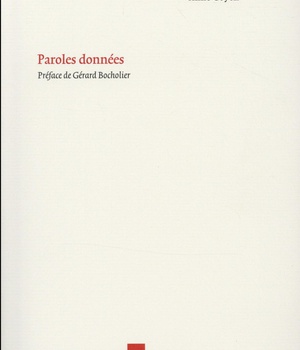 PAROLES DONNEES