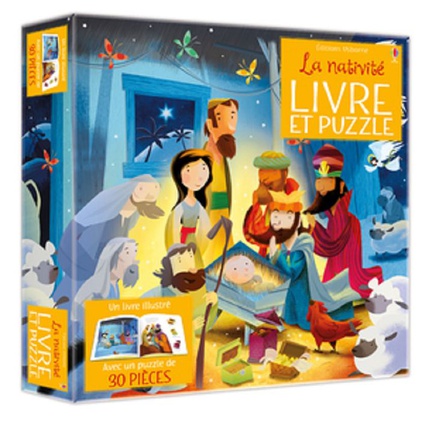 COFFRET LA NATIVITE (LIVRE ET PUZZLE)
