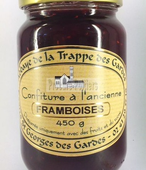CONFITURE FRAMBOISES, POT DE 450 G