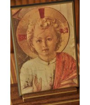 L'EMMANUEL ENFANT JESUS - ICONE CLASSIQUE 15,2X13 CM - 165.23
