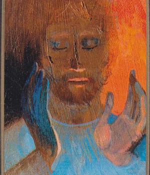 ICONE 10 X 15 LE CHRIST (ARCABAS, PELERINS D'EMMAUS) NDSP