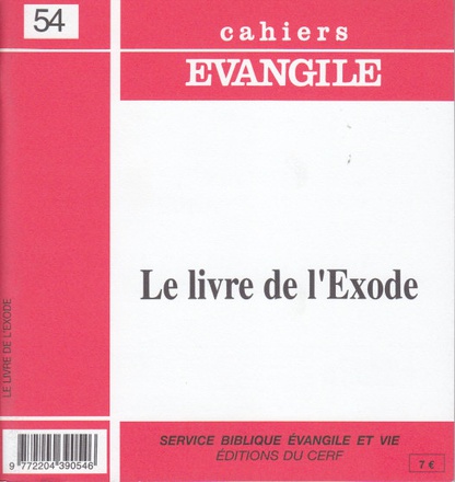 CE-54. LE LIVRE DE L'EXODE