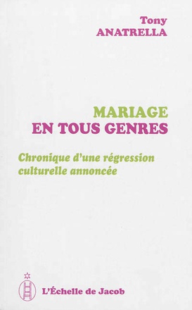 MARIAGE EN TOUS GENRES