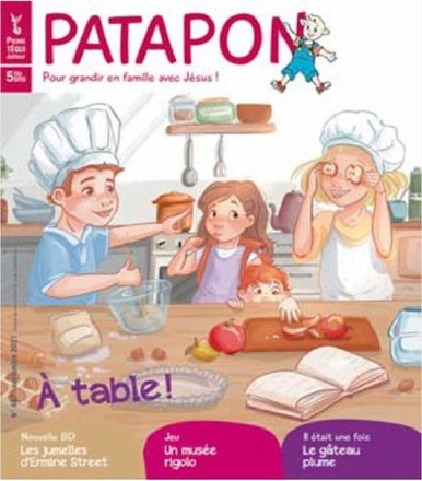 PATAPON - SEPTEMBRE 2021 N 487 - A TABLE !