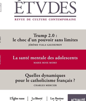 ETUDES 4325 - 04-25 - AVRIL 2025